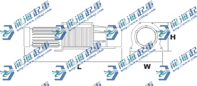 進(jìn)口電動(dòng)卷?yè)P(yáng)機(jī)尺寸圖